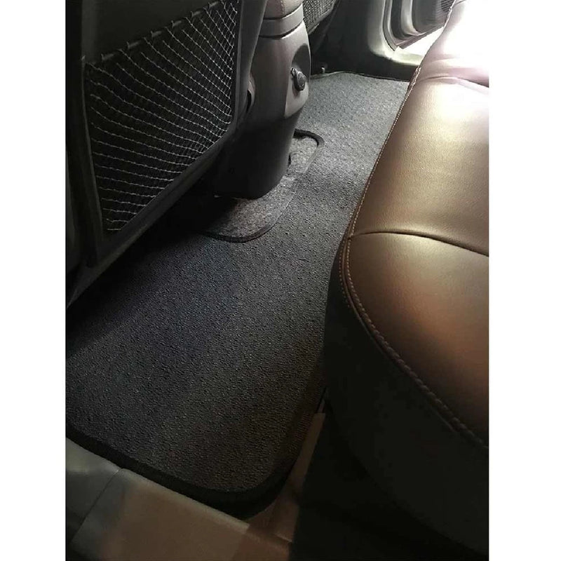 Tapete Traseiro Inteiriço Universal em Borracha PVC para Carro – Tamanho Grande, Antiderrapante e Resistente