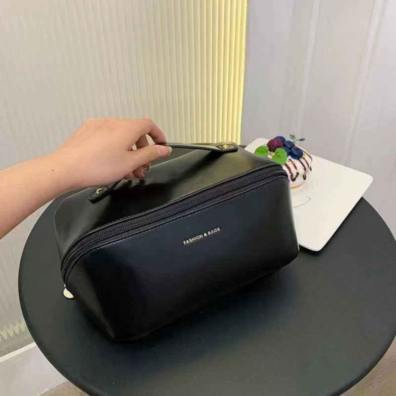 Nécessaire Portátil de Viagem – Bolsa Organizador Impermeável com Alça, Compacta e Unissex