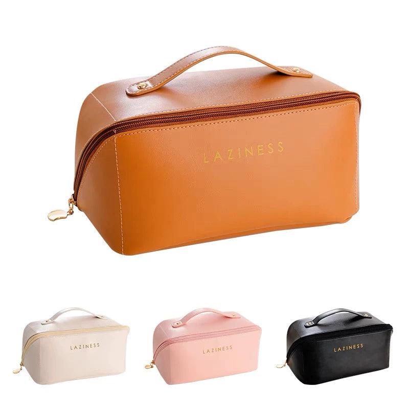 Nécessaire Portátil de Viagem – Bolsa Organizador Impermeável com Alça, Compacta e Unissex