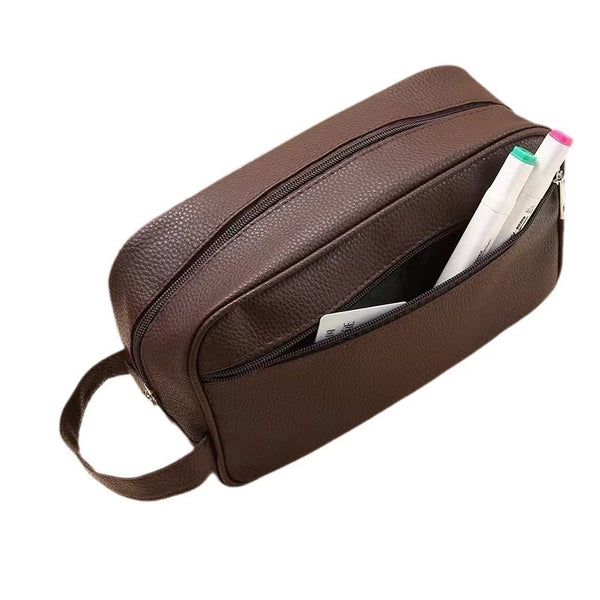 Nécessaire Grande de Viagem com Amplo Espaço – Bolsa Impermeável, Unissex e Resistente à Água