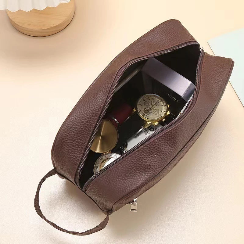 Nécessaire Grande de Viagem com Amplo Espaço – Bolsa Impermeável, Unissex e Resistente à Água